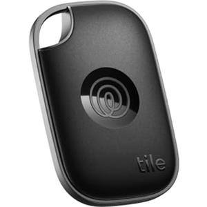 Tile by Life360 Pro (2024) - Localizzatore, cerca oggetti e tracker Bluetooth per chiavi, borse e altro. Compatibile con iOS e Android. Trova telefono. Pacchetto da 1 (Nero)
