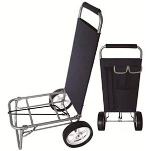 milani home MilaniHome.it - Carrello con Maniglia Imbottita per Campeggio Spiaggia Mare Piscina Giardinodi coloreBlu