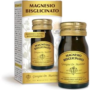 Dr Giorgini MAGNESIO BISGLICINATO Pastiglie - 30 g (Magnesio ad elevata biodisponibilità, con vitamina B6 e Selenio)