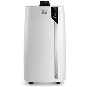 De'Longhi Pinguino ‎PAC EX130 CST WiFi Climatizzatore Portatile con Funzione Real Feel, 13.000 Btu/h, Timer 24H, Display LED, Classe A, Telecomando Intelligente, per Ambienti fino a 120m3, Bianco