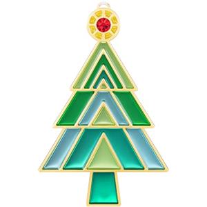 Hallmark Keepsake Ornamento di Natale 2024, O Albero di Natale, Regali di Famiglia