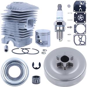 Mtanlo 40 MM Big Bore Cilindro Pistone Kit Coperchio Pignone Carburatore Riparazione Cuscinetto per Stihl MS211 MS181 MS171 MS171C MS181C MS211C Parti di Riparazione Motosega