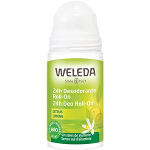 Weleda Deo Roll-On Limone 50 ml - Deodorante 24 ore con oli essenziali naturali