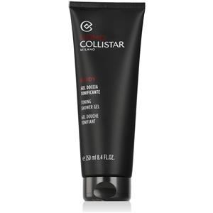 Collistar Gel Doccia Tonificante 250 ml - Fresco e Dermopurificante per Uomo con Pantenolo e Bergamotto