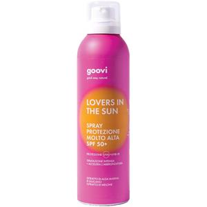 Goovi Lovers in the Sun Spray Solare Corpo SPF50 - Protezione Molto Alta, 200 ml, Estratto di Alga Marina
