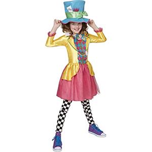 Rubie's Cappellaio matto, Costume da bambina ufficiale Disney di Alice nel paese delle meraviglie, per età 13-14 anni