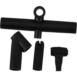 SUPVOX 1 Impostato Accessori Per Il Telaio Dell'aquilone Asta Di Supporto Dell'aquilone Aste Di Supporto Per Aquiloni Aquilone Fai-da-te Bastoncini Di Supporto Per Aquiloni Plastica Black