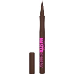 Maybelline Eyestudio Master Precise All Day Liquid Eyeliner Makeup, Forest Brown, 0.034 fl. oz.