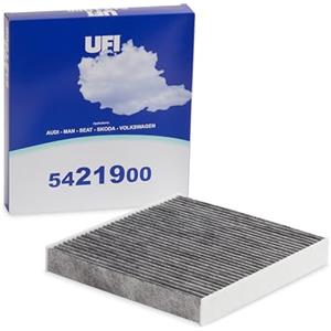 UFI Filters, Filtro Abitacolo ai Carboni Attivi 54.219.00, Filtro Abitacolo per Ricambio, Adatto a Auto, Applicabile su Diversi Modelli Audi, Cupra, Man, Seat, Skoda e Volkswagen