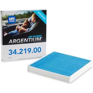 UFI Filters, Filtro Abitacolo ARGENTIUM 34.219.00, Filtro Abitacolo per Ricambio, Adatto a Auto, Applicabile su Diversi Modelli Audi, Cupra, Man, Seat, Skoda e Volkswagen