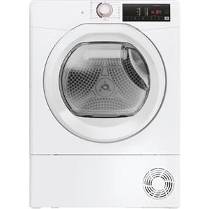Hoover H-DRY 350 Asciugatrice 7 Kg, Pompa di Calore, Libera Installazione, Classe A++, Certificazione Woolmark, AxLxP 85x60x48, Bianca - HR4 H7A2TE-S