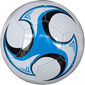 Yessetry Palloni da allenamento professionali per partite di calcio, taglia 5, non per di calcio, per interni ed esterni, colore: blu