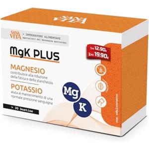 Sanavita MgK Integratore Alimentare di Magnesio e Potassio
