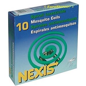 EuroStore07 ANTIZANZARA SPIRALE VERDI ZAMPIRONE SPIRALETTE 10 PZ ZANZARE VARIE MARCHE