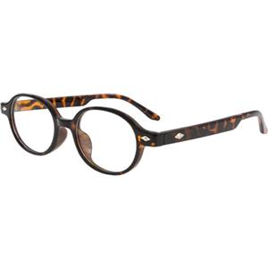YAMEIZE Occhiali Luce Blu Ovali Montatura Occhiali da Vista Donna Retrò Vintage Ovale Occhiali Anti Filtro Luce Blu Antiriflesso Affaticamento
