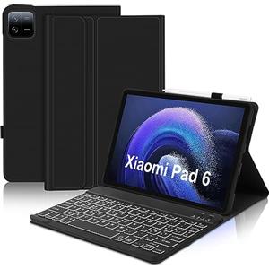 JADEMALL Tastiera per Xiaomi Pad 6/6 Pro, Custodia con Tastiera per Xiaomi Pad 6/6 Pro 2023 11
