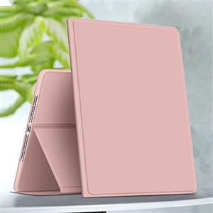 VAGHVEO Custodia per iPad Mini 4/ Mini 5 7.9 Pollici Smart Case con Built-in Pencil Holder [Auto Svegliati/Sonno], Flessibile Protezione Morbido TPU Silicone Cover Posteriore per Mini 4 5, Rosa