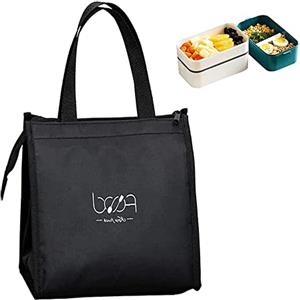 Srcasy Borsa Termica Porta Pranzo,Borse Porta Alimenti,Borsa Da Picnic Isolata Riutilizzabile,Borsa Pranzo Ufficio,Tre Strati Per Isolamento,Borsa Frigo Adatto Per Picnic, Scuola, Ufficio