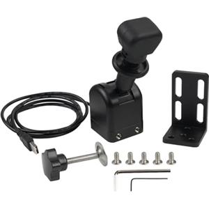 HUIOP Freno a Mano USB, Freno a Mano per Giochi di Corse con Morsetto di Montaggio, Compatibile con Logitech G27 G29 G923 e Thrustmaster T300RS T-GT, per PC e PlayStation 4/5