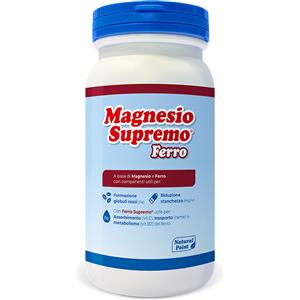 Magnesio Supremo Ferro 150g Gusto Frutti Rossi