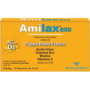 REVALFARMA Srl Amilax 600 10 Flaconcini 10ml