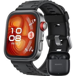 HUAWEI WATCH FIT4 Pro Smartwatch, + Freebuds SE 2 Nero, Ultra-sottile, 1.82
