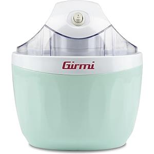 Girmi GH02 Gelatiera, 1 litro, Tempo di Preparazione 30 Minuti, Verde Acqua
