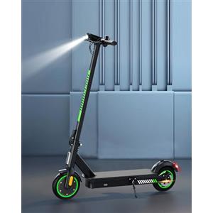 QnQ Acer Monopattino Elettrico Adulto, Monopattino Pieghevole da 8,5 pollici, Batteria 36V 7.5Ah,Portata 30KM, Motore da 250W, Doppi Freni, Pneumatici a Nido d'Ape Antiforatura