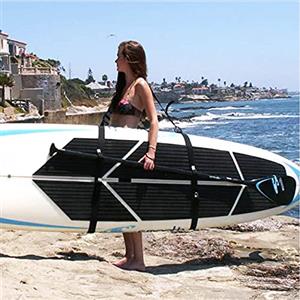 QIUPFGUT Tracolla Regolabile per Tavola da Surf Tracolla, Cinghia da Trasporto SUP, SUP Board Tracolla, Tracolla per Tavola da Surf, per Tavola da Surf, Stand Up Paddle, Canoa, Longboard