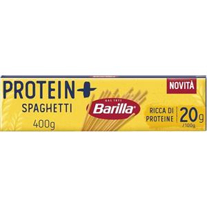 Barilla Pasta Spaghetti Protein+, Pasta Proteica di Semola di Grano Duro con Proteine di Piselli, 400 g
