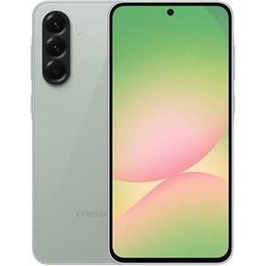 Samsung Galaxy A56 5G, smartphone Android, 256 GB di memoria, 8 GB di RAM, 6 aggiornamenti del sistema operativo, display grande, batteria a lunga durata, versione per il Medio Oriente, verde oliva