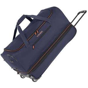 travelite borsone da viaggio con ruote, valigia trolley grande, volume espandibile, BASICS, valigia morbida arrotolabile, 70 cm, 98-119 litri