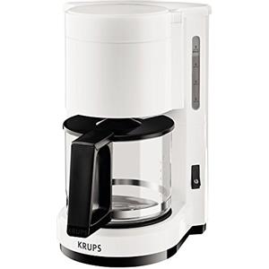 KRUPS -F1830110 Aroma - Caffetiera 6/7 tazze -850 W, bianco