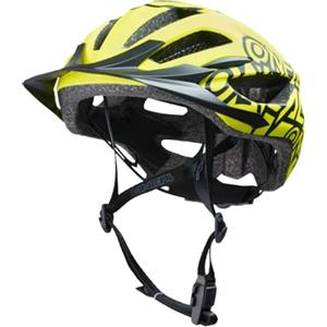 O'NEAL Casco Bici I Casco MTB Uomo Leggero con Grandi Fori di Ventilazione I Standard di Sicurezza EN1078 I Enduro Helmet Q RL V.22 I Caschetto Bici Uomo | Giallo Neon | Taglia L/XL/XXL