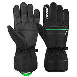 Reusch Herren Snow King, Guanti da sci garantiti antivento ed extra traspiranti, Guanti in softshell, Guanti da neve, Guanti invernali per uomo e donna