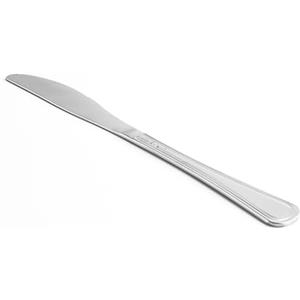 Zanetti Set 12 Coltelli da tavola in acciaio inox 18/C, Modello Leonardo, acciaio lucido e resistente, confezione da 12 pezzi, made in Italy