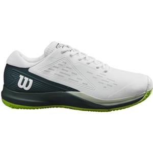 Wilson Rush PRO Ace Clay, Tennis Shoe Uomo, White/Ponderosa Pine/Jasmine Green, 44 EU