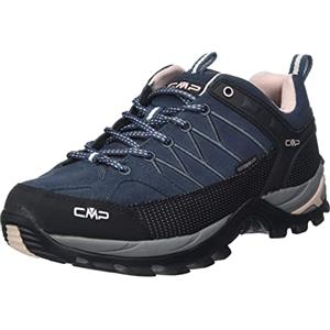 CMP Rigel Low Wmn Trekking Shoes Wp, Scarpe da trekking Donna, Asphalt Antracite Rose, 36 EU