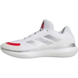 adidas BB Legends Low, Scarpe da Basket Unisex-Adulto, Ftwr White/Halo Blue/Pure Ruby, 44 EU