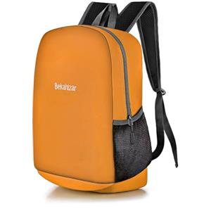 Bekahizar 20L Zaino Leggero ultra Zainetto Impermeabile per uomini, donne, bambini, Hiking, sport, viaggio, arrampicata (arancione)