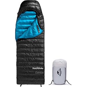 Naturehike Sacco a Pelo In Piuma d'Oca 650FP Sacco a Pelo In Piuma d'Oca Invernale Caldo 4 Stagioni Sacco a Compressione Speciale Da Campeggio Ultraleggero Portatile