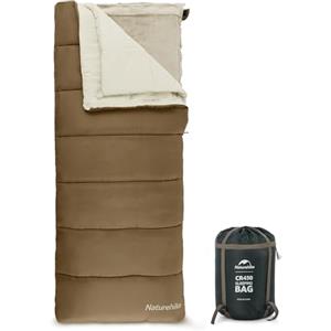 Naturehike Sacco a Pelo da -5 ℃ a 13 ℃, Sacco a Pelo in Cotone da 300 g/m2, Impermeabile, Rimovibile, Adatto per Campeggio, Alpinismo, Escursionismo, Indoor