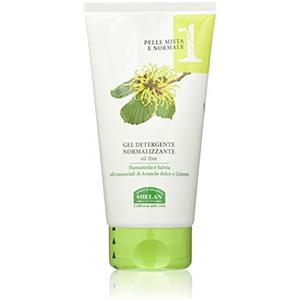 Helan, Linea Viso 1, Gel Detergente Normalizzante, Pelle mista, 150 mL