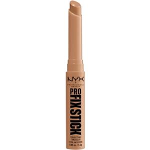 NYX Professional Makeup Correttore in Stick, Attenua, Corregge e Illumina, Tenuta fino a 12h, Arricchito con Acido Ialuronico, Pro Fix Stick, Tonalità: Nutmeg, 1,6 g