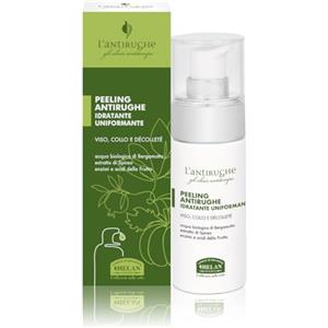 Helan Elisir Antitempo - Esfoliante Viso Gel Idratante Uniformante 99% Naturale Peeling Viso con Acido Citrico, Glicolico e Attivi Antirughe Skincare Luminosa e Pulizia Viso Skin Care Ogni Pelle 30 ml