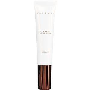 MASQMAI Silk Skin Foundation, Fondotinta, a Lunga Durata, Tono: Light Tan, 30 ml