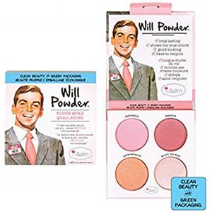 theBalm The Balm Will Powder Blush Quad Rouge 30 g