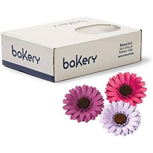 Decora 0500287 Confezione da 12 Gerbera Colori Rosati in Zucchero