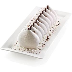 silikomart Meringa Stampo in Silicone, Grigio, 9 x 25 x 7.5 cm