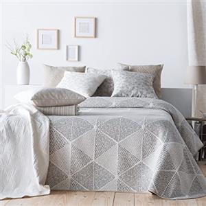 VIALMAN Copriletto leggero Sofia 27 per letto matrimoniale da 150 cm | copriletto da 150 cm | dimensioni copriletto 250 x 270 cm, colore beige